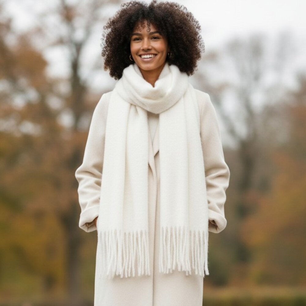 Elegant Cashmere Blend Scarf